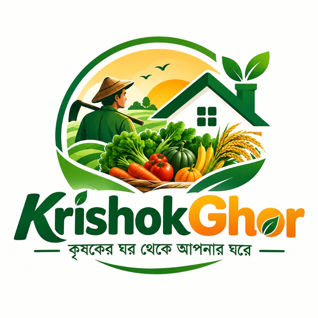 কৃষকঘর - KrishokGhor Logo